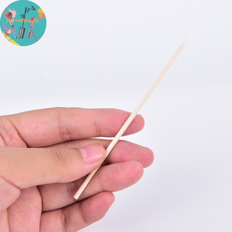 RENBG 100X รอยสักถาวรแต่งหน้าไม้ผ้าฝ้าย Bud เครื่องสําอาง Stick TH รูปที่ 4