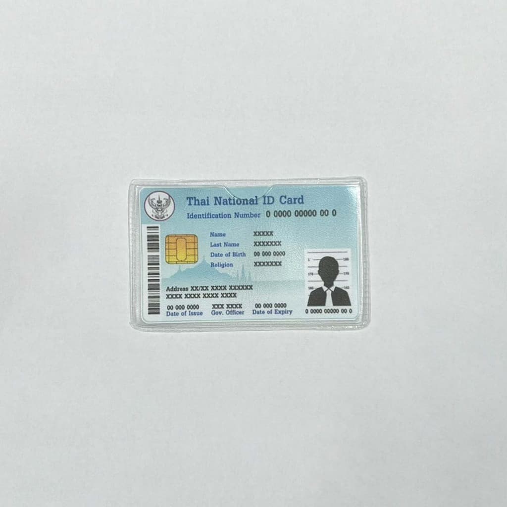 ซองขุ่นใส่เอกสาร บัตรประชาชน โฉนดที่ดิน ใบเกิด ใบสมรส ทะเบียนรถ ทะเบียนบ้าน รูปที่ 9