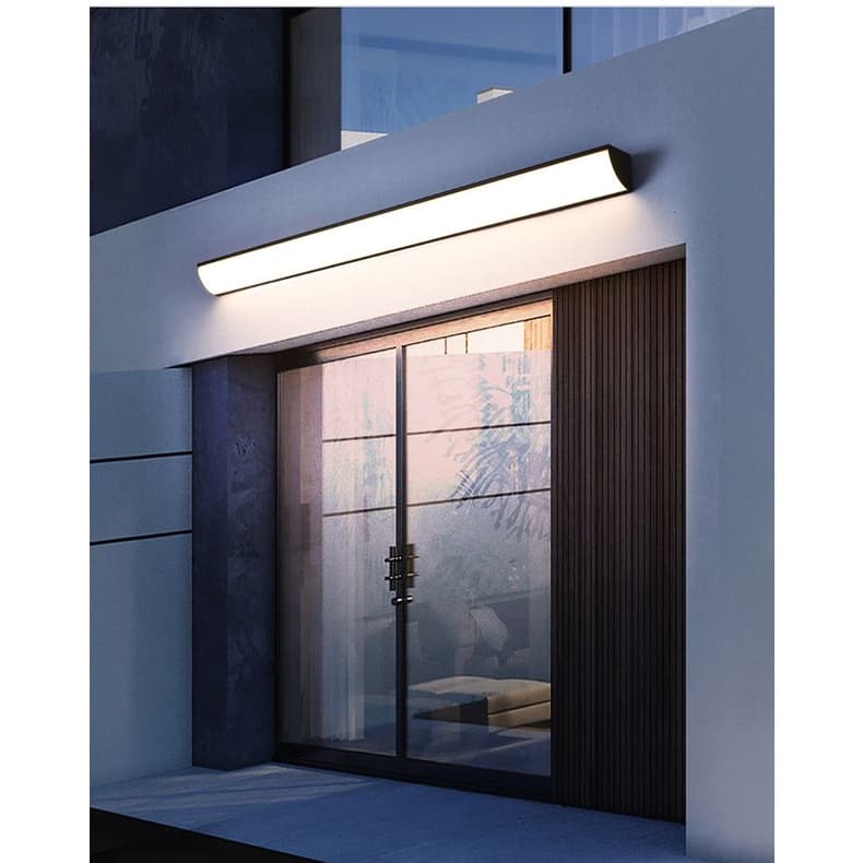 IP65 LED โคมไฟติดผนังกันน้ำกลางแจ้ง/โคมไฟผนัง ระเบียง LED โคมไฟติดผนังกลางแจ้ง/วิลล่าสวนกันน้ำ ไฟติดผนัง รูปที่ 5