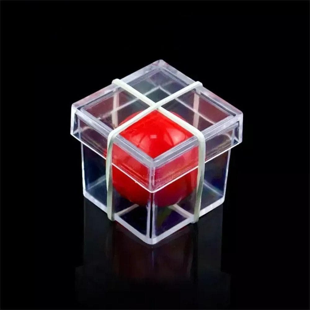 Nexusglow Ball Penetrate กล่อง, อุปกรณ์มายากล Props Gimmick Clear Ball ผ่านกล่อง, อุปกรณ์พลาสติก Illusion Mentalism Tricks ของเล่น รูปที่ 8
