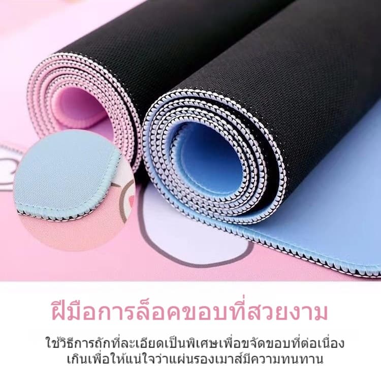 แผ่นรองเมาส์สำหรับเล่นเกมขนาดใหญ่ 80 x 30 ซม.แผ่นรองเมาส์เกมมิ่งสร้างสรรค์ ที่น่ารักแผ่นคีย์บอร์ดคอมพิวเตอร์ รูปที่ 3