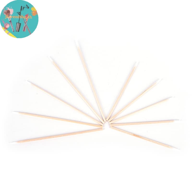 RENBG 100X รอยสักถาวรแต่งหน้าไม้ผ้าฝ้าย Bud เครื่องสําอาง Stick TH รูปที่ 8