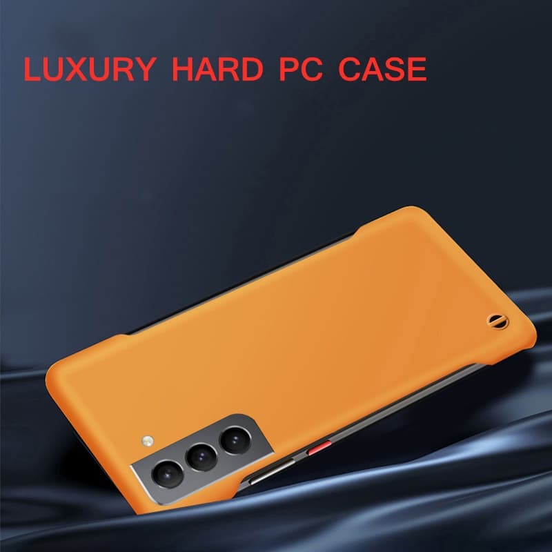 Ultra Slim PC Frameless สําหรับ Samsung Galaxy S22 S23 S24 S25 Ultra S23 S24 FE Plus Matte เคสโทรศัพท์ T03 รูปที่ 3