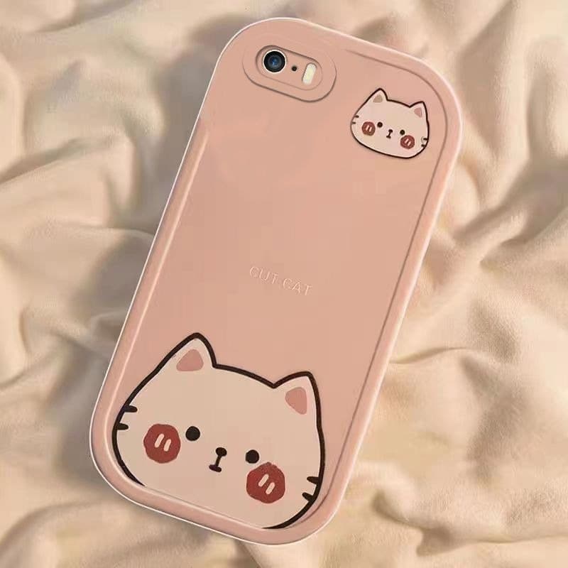 เคสโทรศัพท์มือถือ ซิลิโคนนิ่ม กันกระแทก ลายน่ารัก สําหรับ iPhone SE 2016 5 5S 6 6s 7 8 SE 2020 6 Plus 6s Plus รูปที่ 5