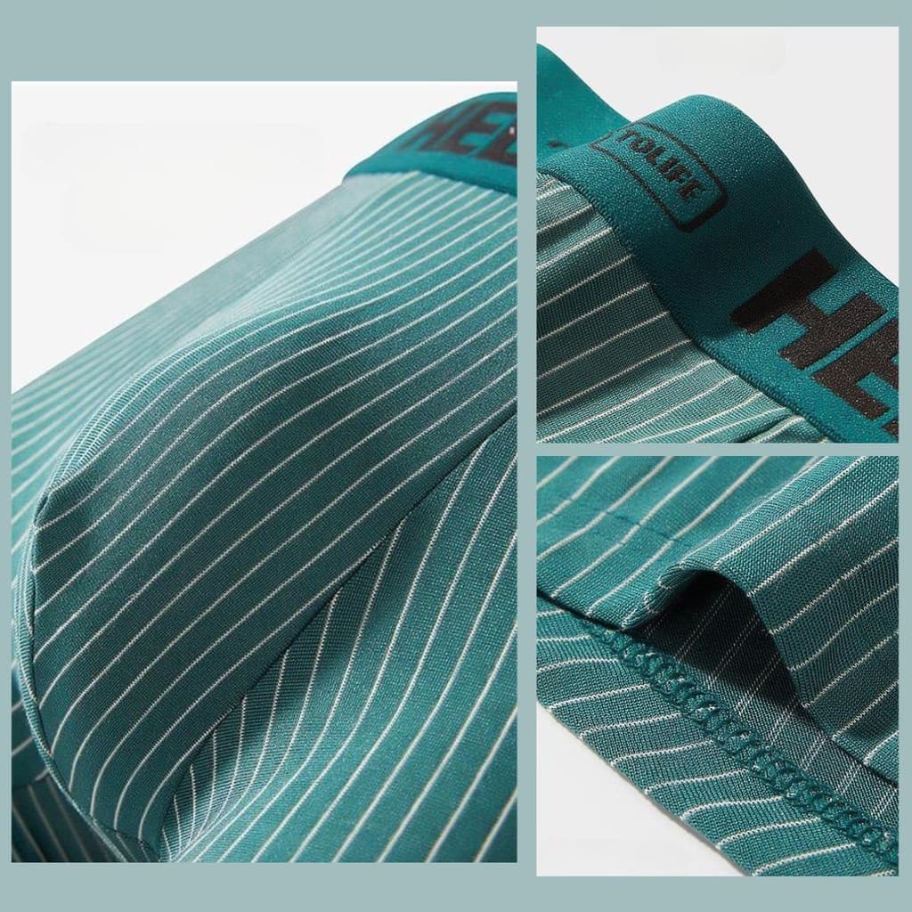 กางเกงในบ็อกเซอร์ Boxer Trunks เนื้อผ้านิ่ม สวมใส่สบาย ระบายอากาศได้ดี Size L-4XL รูปที่ 6