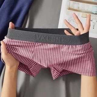 กางเกงบ็อกเซอร์ขาสั้น boxer กางเกงในผู้ชาย ผ้าคอตตอน ยืดหยุ่น ระบายอากาศได้ดี สวมใส่สบาย ไร้รอยต่อ รูปที่ 7