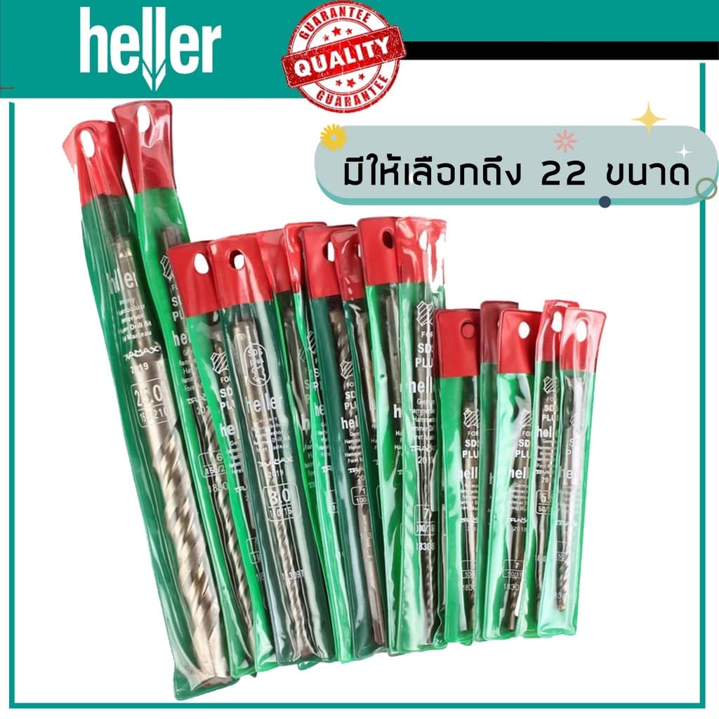 ดอกสว่านโรตารี่ Haller เจาะปูน เจาะเร็วและทรงประสิทธิภาพสูงสุด ไม่ใช่แค่งานคอนกรีต รูปที่ 5
