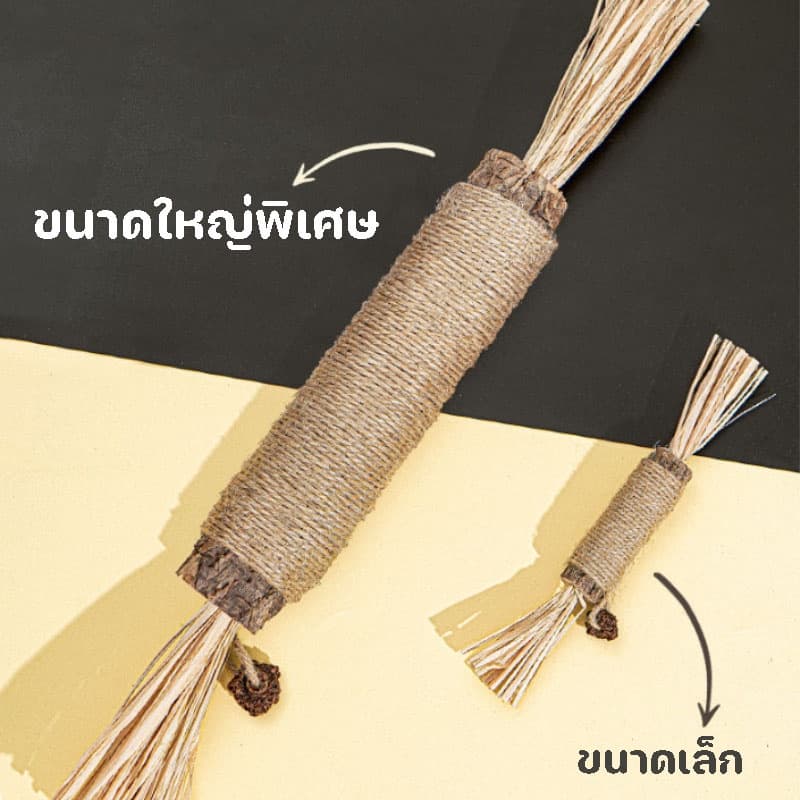 ไม้มาทาทาบิ อันใหญ่มาก ไม้แมวเมา ของเล่นแมว ลดคราบหินปูน ก้านมาทาทาบิ รูปที่ 4