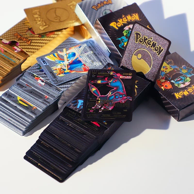 Pokemon Cards 55ชิ้น การ์ดโปเกม่อน โปเกม่อน รุ่นภาษาอังกฤษ การ์ดฝึกเล่นปิกาจู รูปที่ 9
