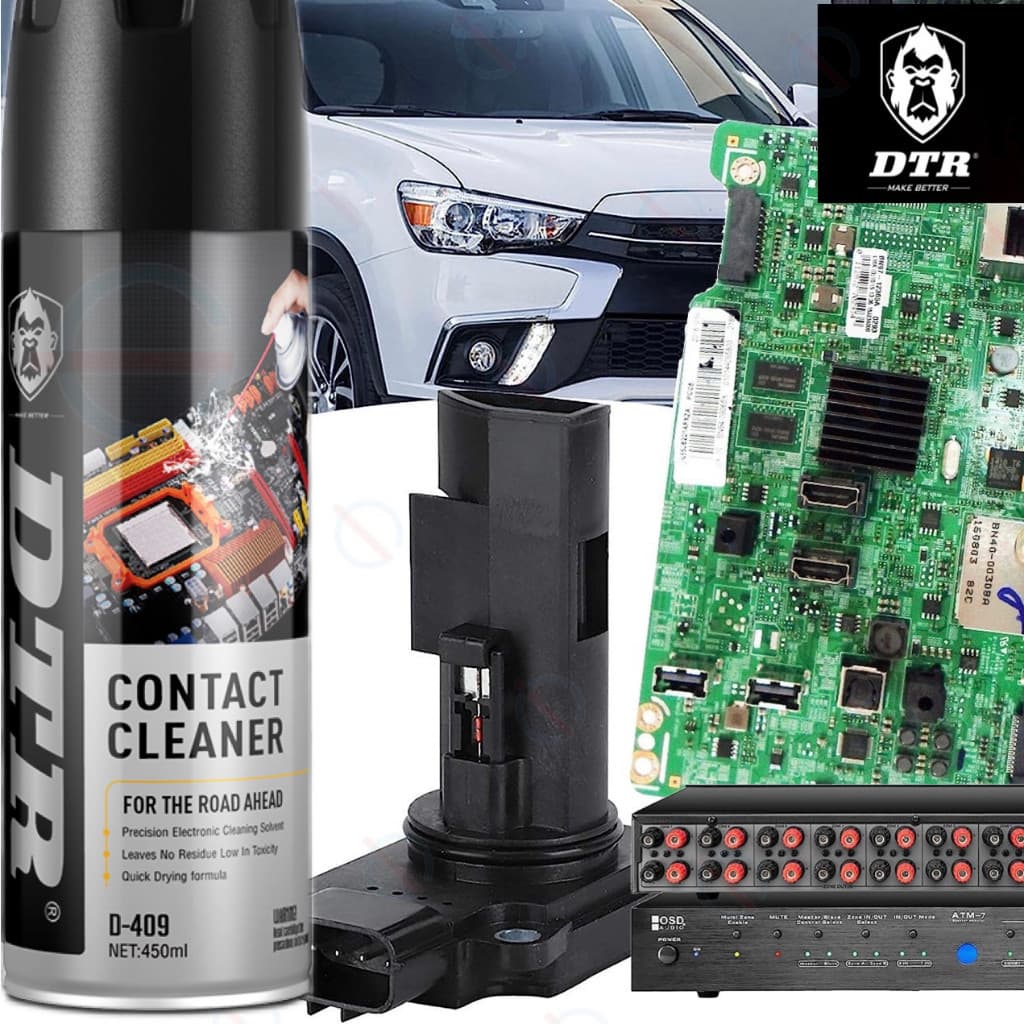 สเปรย์ล้างแอร์โฟ contact cleaner เซนเซอร์ ล้างแอร์โฟรถ น้ำยาล้างแอร์โฟ ทำความสะอาดแผงวงจร ล้างหน้าสัมผัส แอร์โฟ รถยนต์ รูปที่ 7