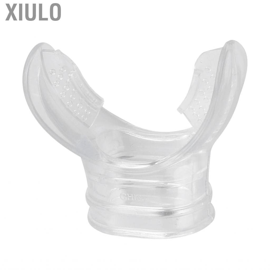 Xiulo ใหม่ Scuba Choice ดำน้ำโปร่งใส PVC Comfort Bite Mouthpiece รูปที่ 9