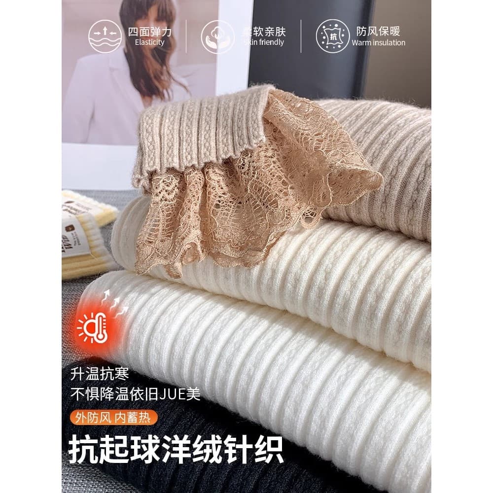 ลูกไม้ครึ่งคอเต่าbottomingเสื้อผู้หญิงสไตล์ใหม่ด้านในสไตล์ตะวันตกslimmerดูall-matchเสื้อกันหนาว รูปที่ 6