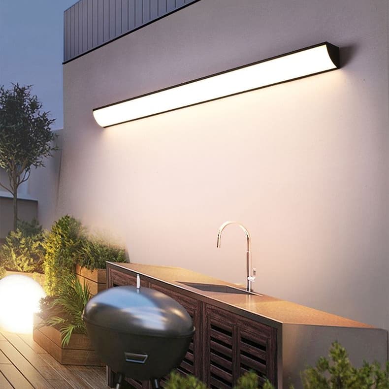 IP65 LED โคมไฟติดผนังกันน้ำกลางแจ้ง/โคมไฟผนัง ระเบียง LED โคมไฟติดผนังกลางแจ้ง/วิลล่าสวนกันน้ำ ไฟติดผนัง รูปที่ 6