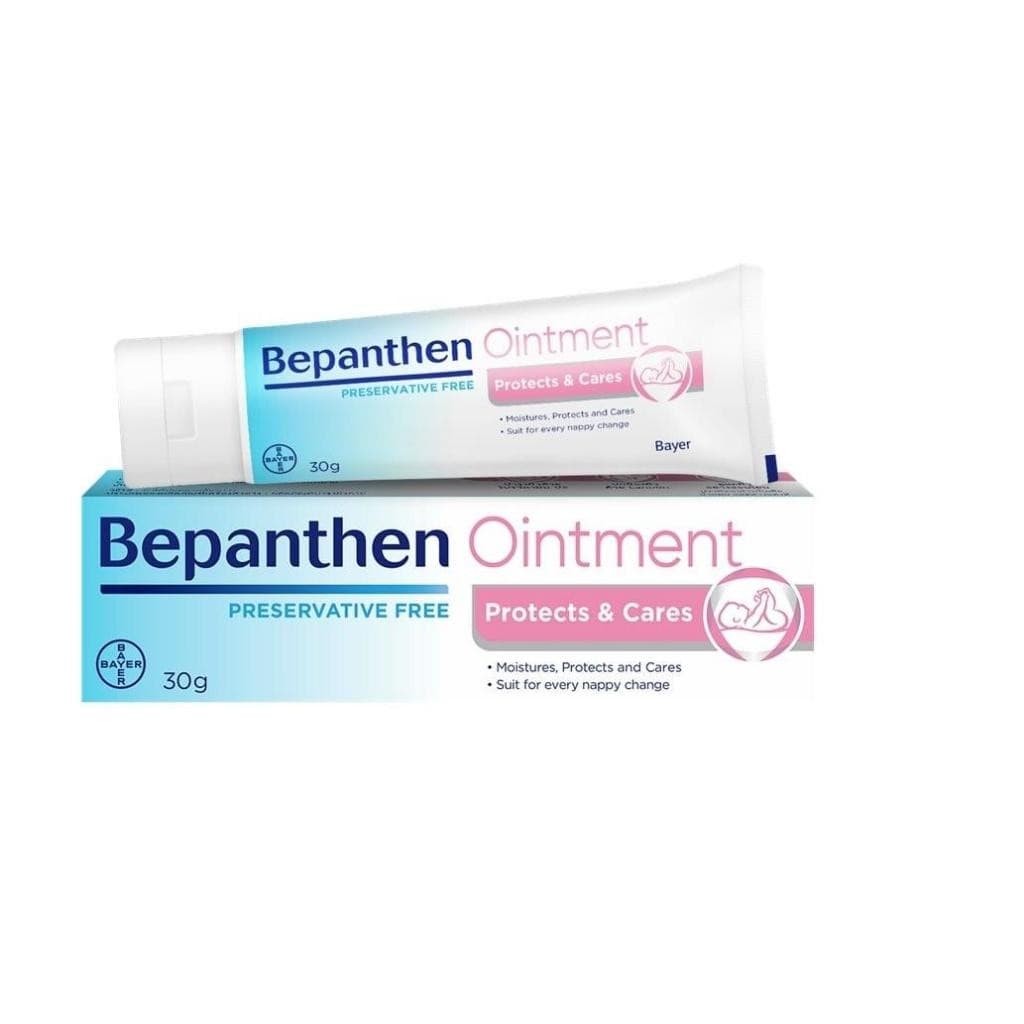 บีแพนเธน Bepanthen Ointment ดูแลผิวใต้ผ้าอ้อม ขนาด 30 กรัม รับประกัน จากบริษัท รูปที่ 3