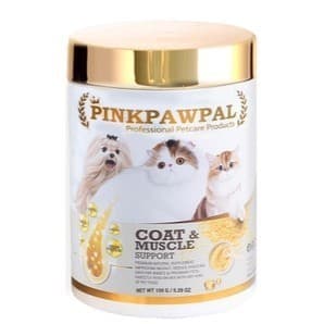 PINKPAWPAL ผงโปรตีน เสริมภูมิคุ้มกัน เพิ่มน้ำหนัก เพิ่มกล้ามเนื้อหมาแมว ขนาด 100-150g รูปที่ 7