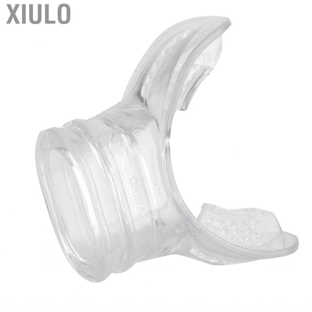 Xiulo ใหม่ Scuba Choice ดำน้ำโปร่งใส PVC Comfort Bite Mouthpiece รูปที่ 6