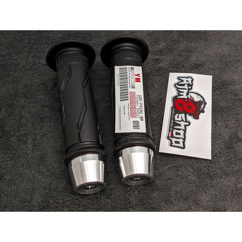 YAMAHA ปลอกแฮนด์รถจักรยานยนต์ handlecat jalu chrome chrome รุ่น pcx ปลอกแฮนด์ mio aerox nmax fino soul xeon mio m3 fazzio lexi vixion x1 f1zr freego gear f1 mio f1 zr f1 zr f1 mio soul gt gear f1 zr f1 zr f1 zr f1 mio f1 mio f1 zr f รูปที่ 2