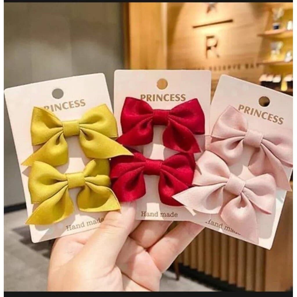 บ้านพลู 2ชิ้น กิ๊บติดผม กิ๊บคุณหนู กิ๊บโบว์ น่ารัก สำหรับเด็กผู้หญิง กิ๊บเซต ผู้หญิง รูปที่ 3