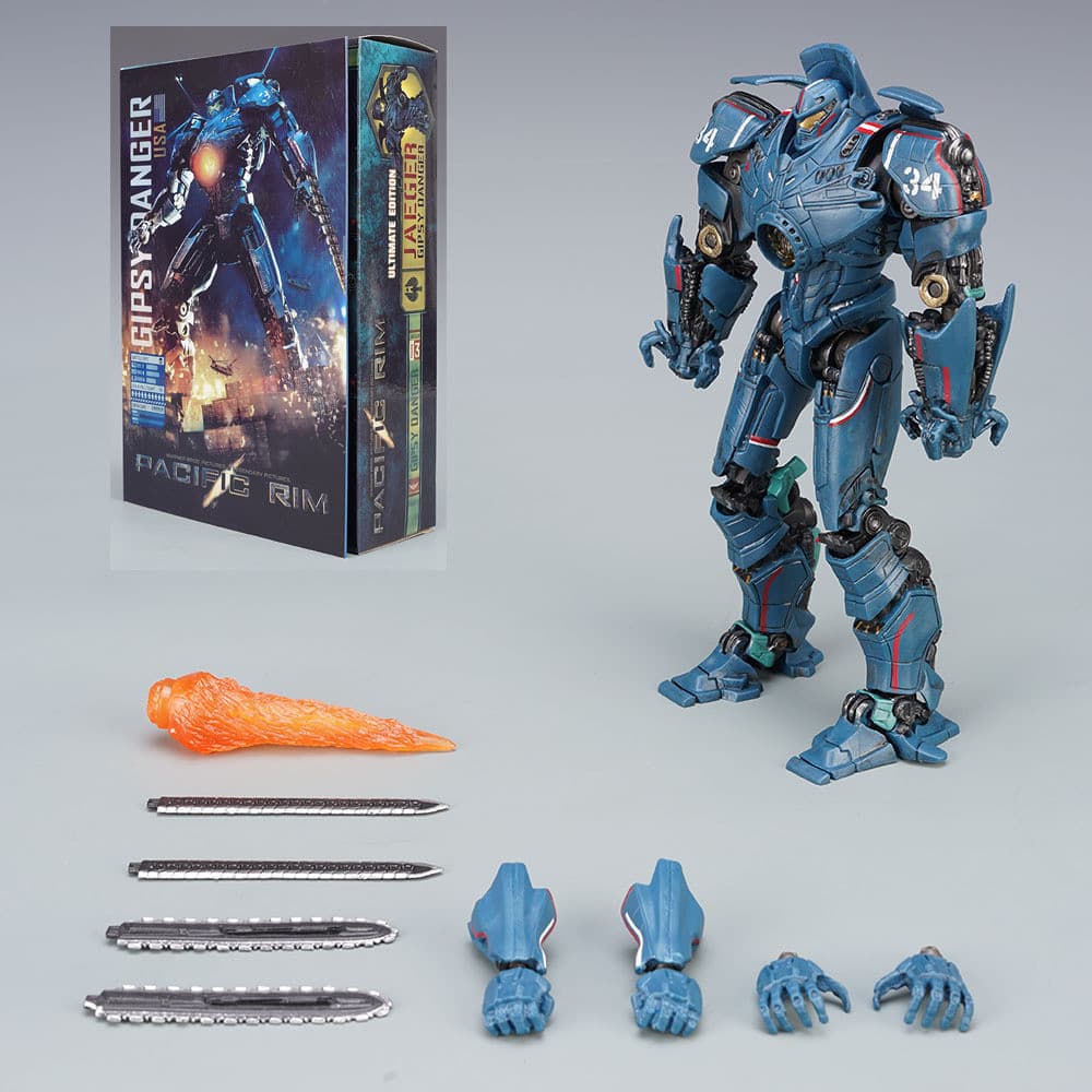 โมเดลฟิกเกอร์ Pacific Rim Gipsy Avenge Coyote Tango Cherno Alpha Crimson Typhoon Horizon Brave Danger ของเล่นสําหรับเด็ก รูปที่ 6