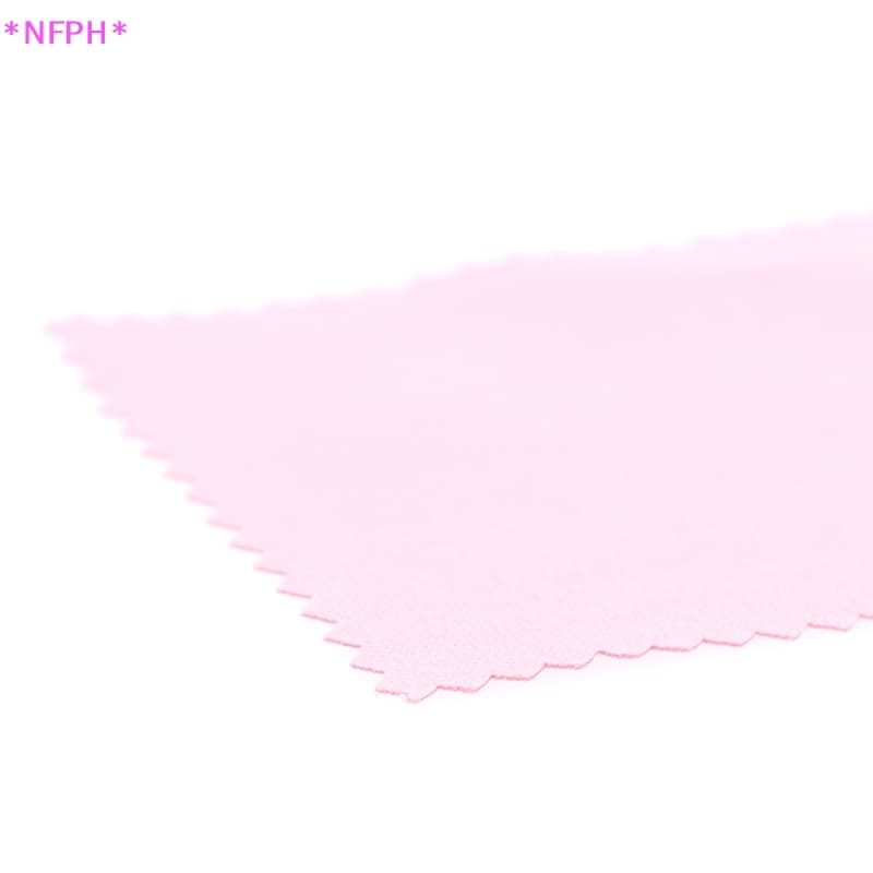 Nfph> ผ้าขัดทําความสะอาดเครื่องประดับเงินสเตอร์ลิง 925 10 ชิ้น รูปที่ 3