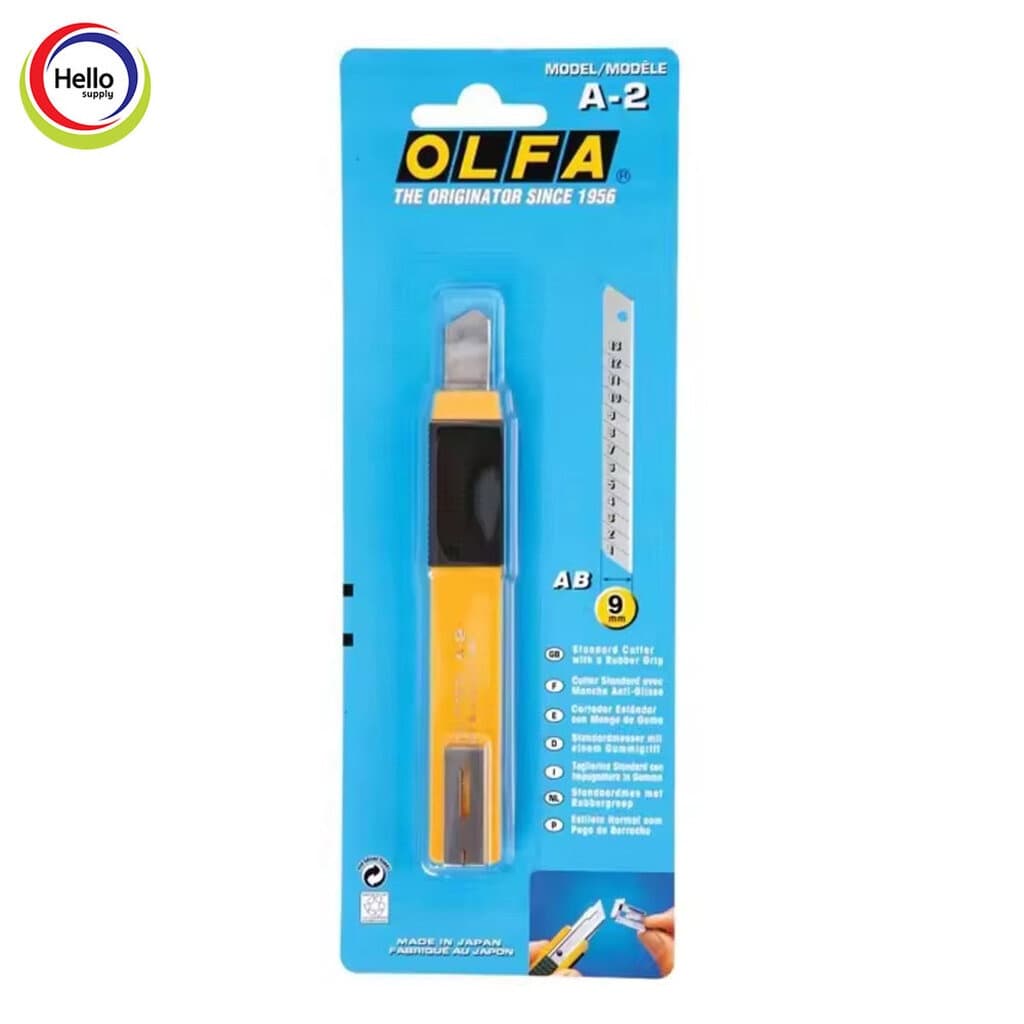 คัตเตอร์ OLFA รุ่น A-2 ใบมีดขนาดมาตรฐาน 9 มม. รูปที่ 4