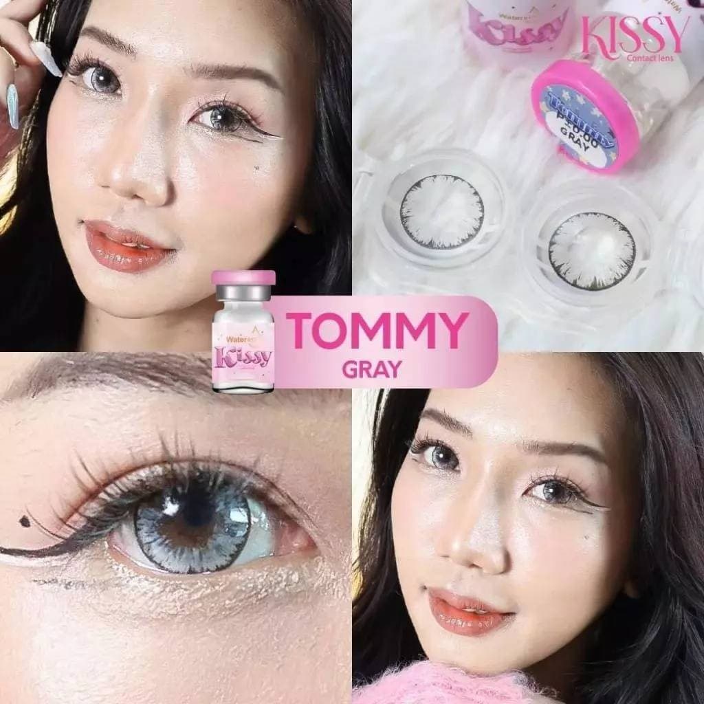คอนแทคเลนส์ ตาโต Tommy ค่าอมน้ำ 65 % เกล็ดหิมะเกล็ดน้ำแข็ง บิ๊กอายลายฮิตสุด ตาเป็นประกาย รูปที่ 6