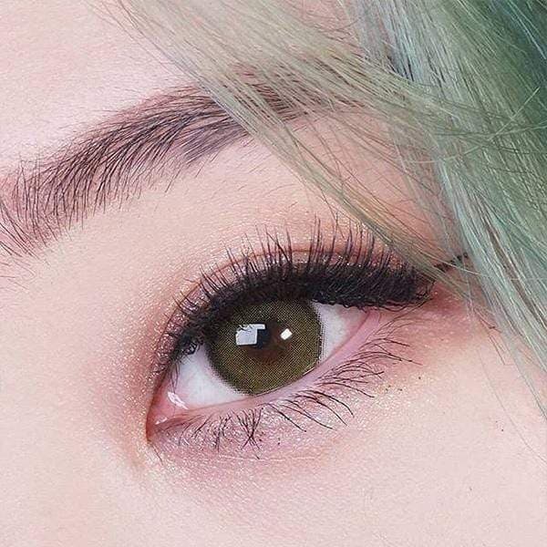 คอนแทคเลนส์ Mini Olivia Green / Black / Blue ⭐ลายฮิต ขายดีมาก กรองแสงกันยูวี รูปที่ 3