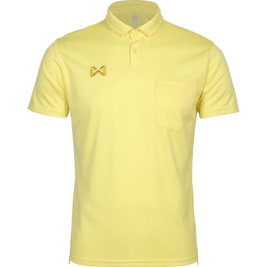 WARRIX รุ่น PIQUE PLUS มีกระเป๋าอกเสื้อ เสื้อโปโลวอริกซ์สีล้วน รูปที่ 6