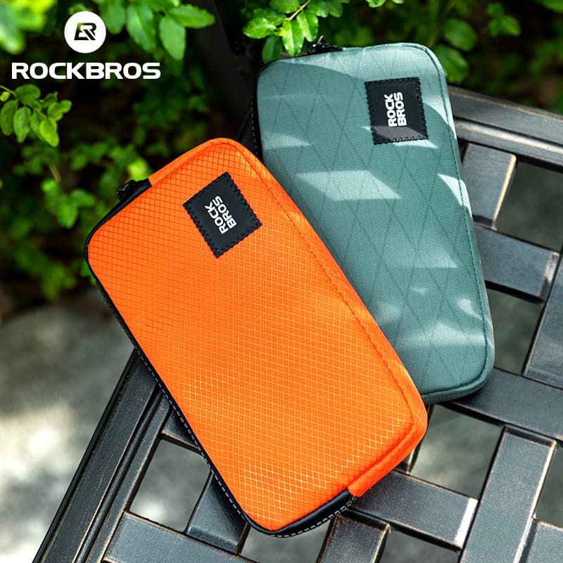 ROCKBROS กระเป๋าสตางค์ ใบยาว มีซิป อเนกประสงค์ 0.15 L ความจุขนาดใหญ่ แบบพกพา หลายสี รูปที่ 1
