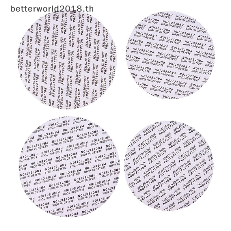 200 ชิ้น Self-กาวโฟมความดัน Sensitive Seal Lining Tamper ทนซีลสําหรับขวดเครื่องสําอางหม้อขวด 20 มม.-82 มม. รูปที่ 4