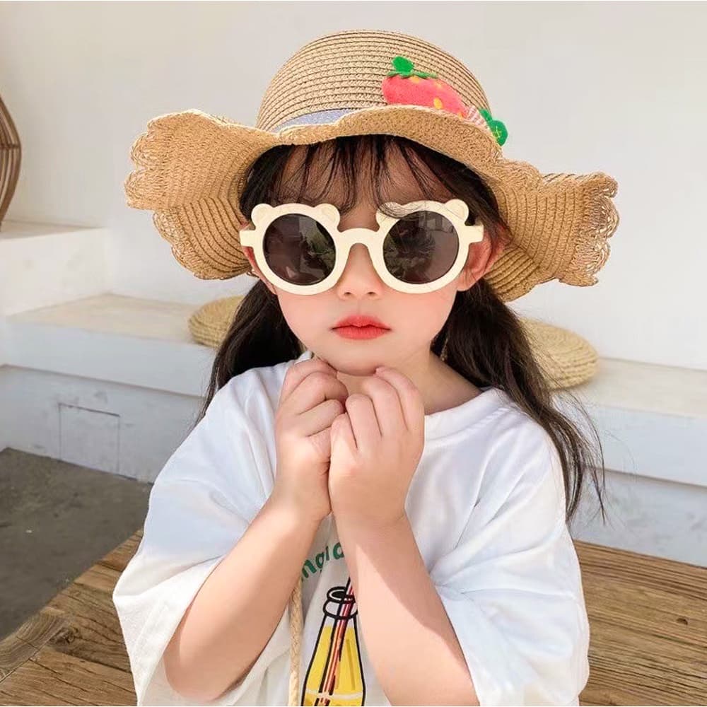 LAKOE แว่นกันแดด แว่นตาเด็ก แว่นตากันแดด แว่นแฟนซี ป้องกันรังสียูวี แฟชั่นสำหรับเด็ก รูปที่ 2