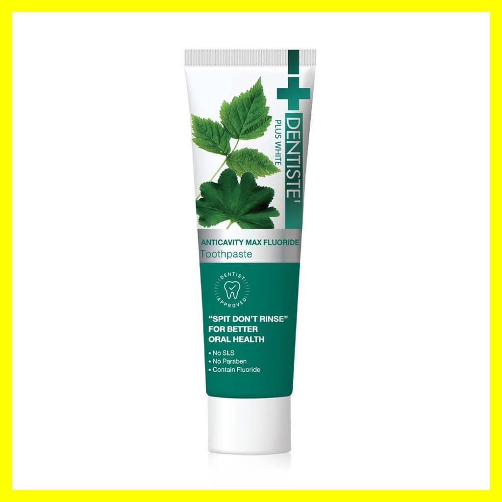 Dentiste Anticavity Max Fluoride Toothpaste 10g ยาสีฟันเดนทิสเต้ สูตรฟลูออไรด์ ช่วยป้องกันฟันผุ ผสานสมุนไพร 14 ชนิด. รูปที่ 4