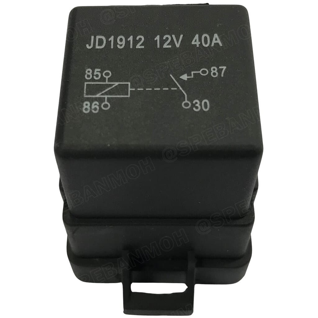 JD1912-W12V รีเลย์ 12VDC 4ขา NO รีเลย์รถยนต์ 4P รีเลย์มอเตอร์ไซค์ กันน้ำ 12V DC 40A RELAY 4 PIN WATERPROOF ส... รูปที่ 4