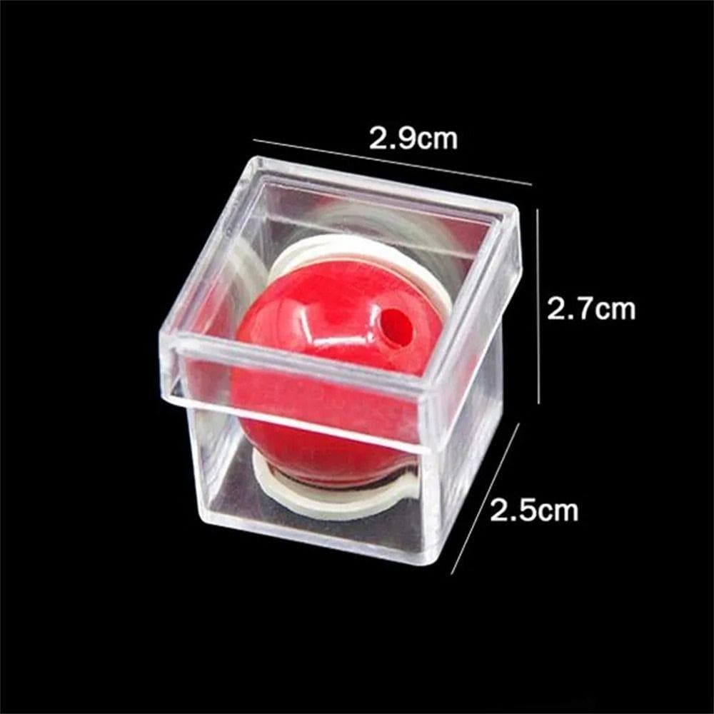 Nexusglow Ball Penetrate กล่อง, อุปกรณ์มายากล Props Gimmick Clear Ball ผ่านกล่อง, อุปกรณ์พลาสติก Illusion Mentalism Tricks ของเล่น รูปที่ 2