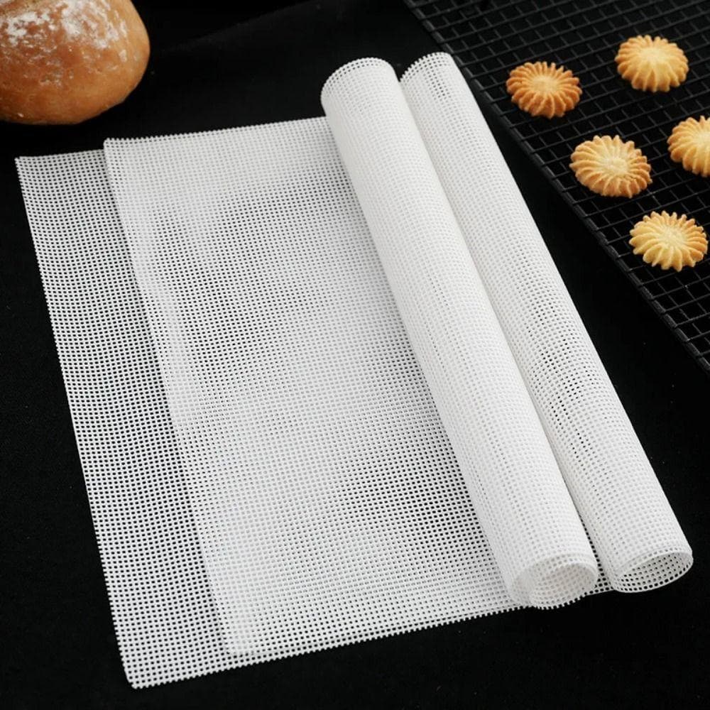 BAIHEIH 1 ชิ้น Steamer ตาข่าย Pad, เตาอบอุปกรณ์ครัวซิลิโคน Dehydrator แผ่น,สแควร์ Non-Stick อาหารผลไม้เครื่องเป่านํากลับมาใช้ใหม่เบเกอรี่ Mat รูปที่ 8