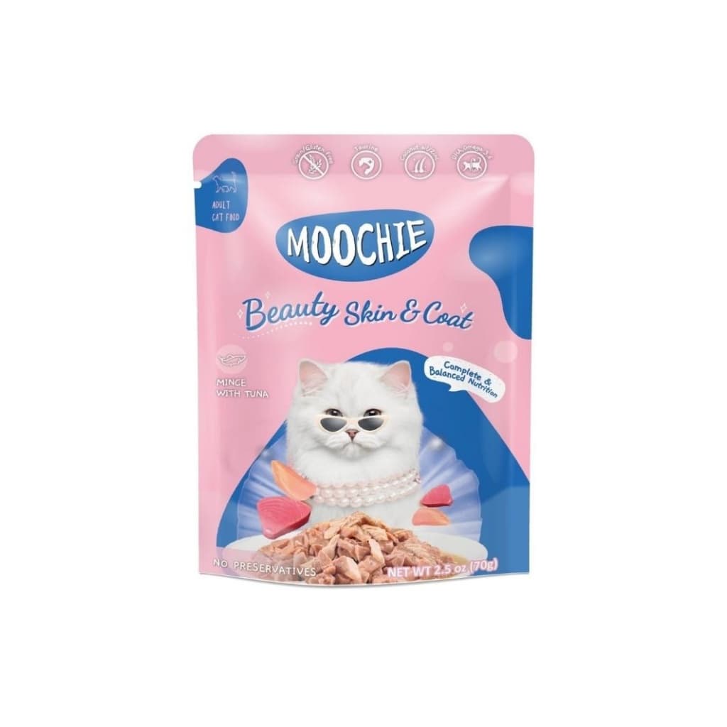 อาหารเปียกแมว Moochie อาหารแมว มูชี่ ไม่เติมเกลือ เพื่อสุขภาพน้องแมว ครบสูตร รูปที่ 3