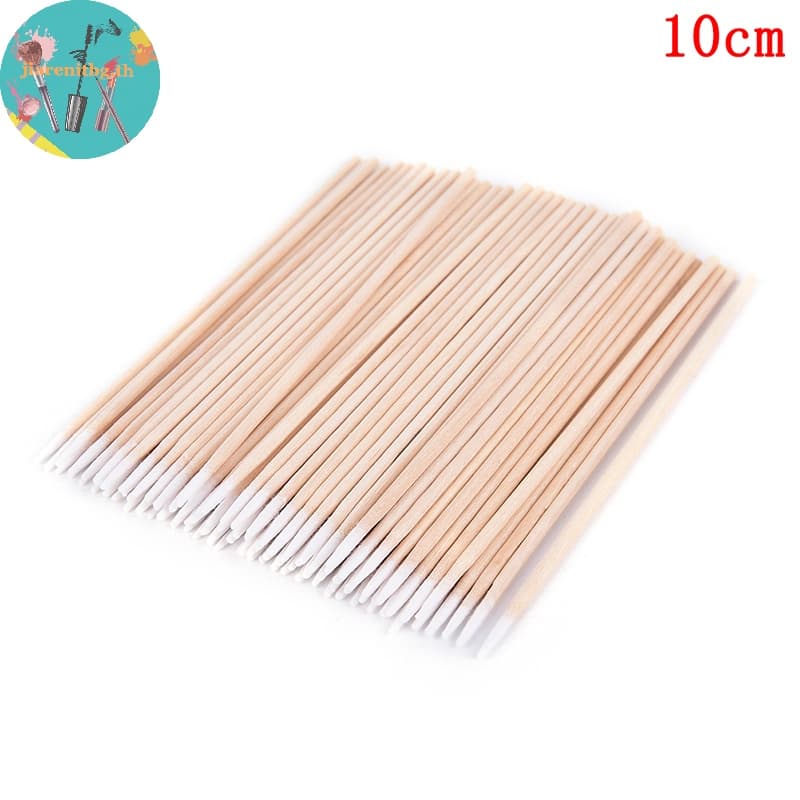RENBG 100X รอยสักถาวรแต่งหน้าไม้ผ้าฝ้าย Bud เครื่องสําอาง Stick TH รูปที่ 2