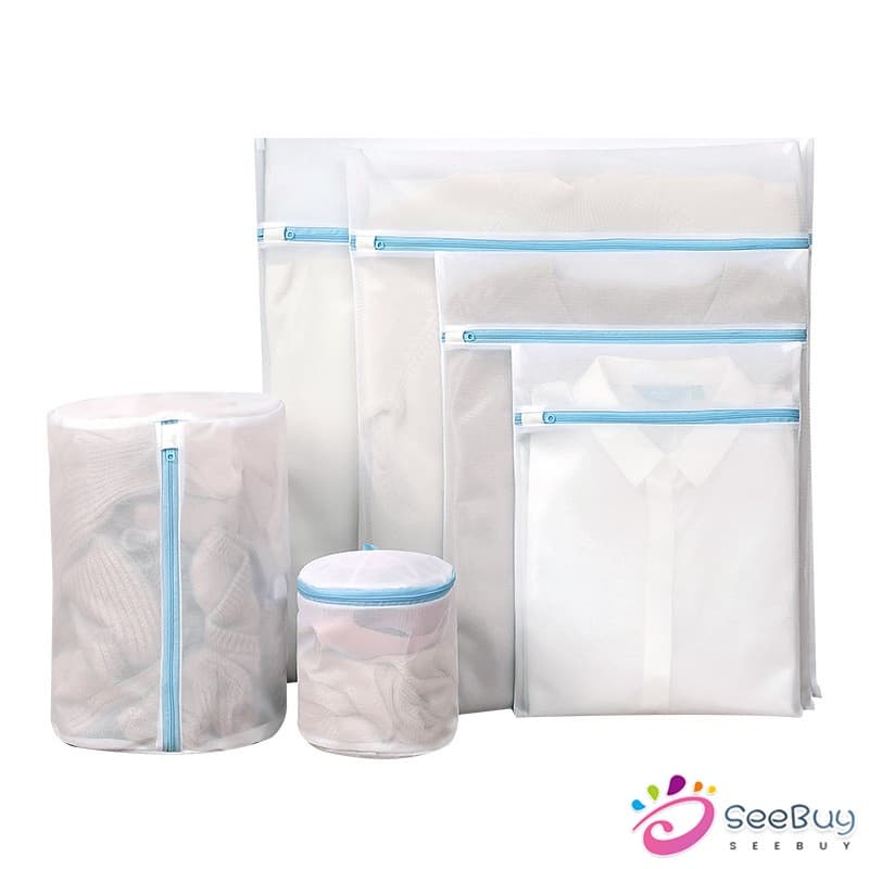 SUY ถุงซักผ้า เนื้อละเอียด ถุงซักถนอมผ้า laundry bag รูปที่ 9