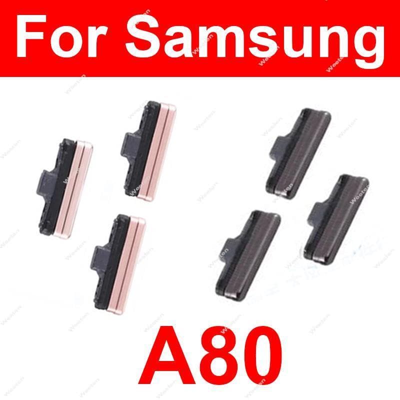 ปุ่มปรับระดับเสียง เปิดปิด ด้านข้าง แบบเปลี่ยน สําหรับ Samsung Galaxy A80 A805F 805X A805N A8050 รูปที่ 1