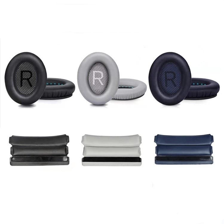 แผ่นครอบหูฟัง แบบหนังนิ่ม แบบเปลี่ยน สําหรับ Bose QuietComfort QC35 25 AE2 AE2i Earpads Ear pads Earpbuff Ear Cushion รูปที่ 2