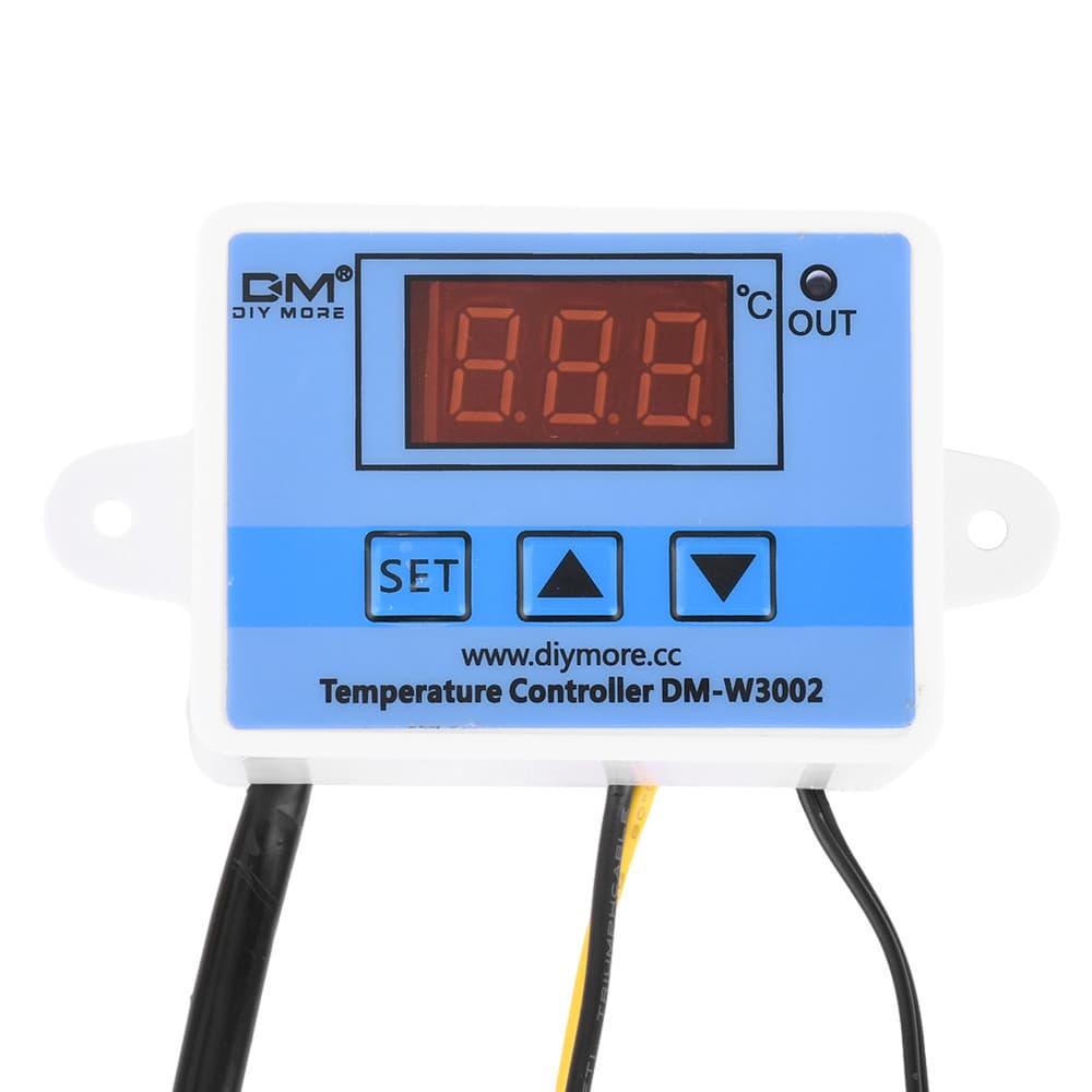 XH-W3002 AC 110-220V อุปกรณ์เทอร์โมมิเตอร์ดิจิตอลสําหรับควบคุมอุณหภูมิมีไฟ รุ่นอัพเกรดพร้อมปลั๊ก รูปที่ 5