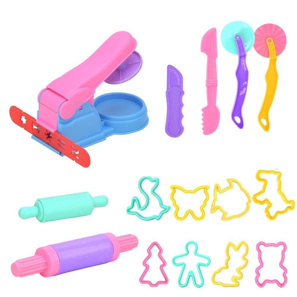 Aomsom Plasticine Mold, DIY Plastic Modeling Clay Accessories, Creative Animal Shape ของเล่นเพื่อการศึกษา เครื่องทําก๋วยเตี๋ยว Play Dough Tool Kit เด็ก รูปที่ 9