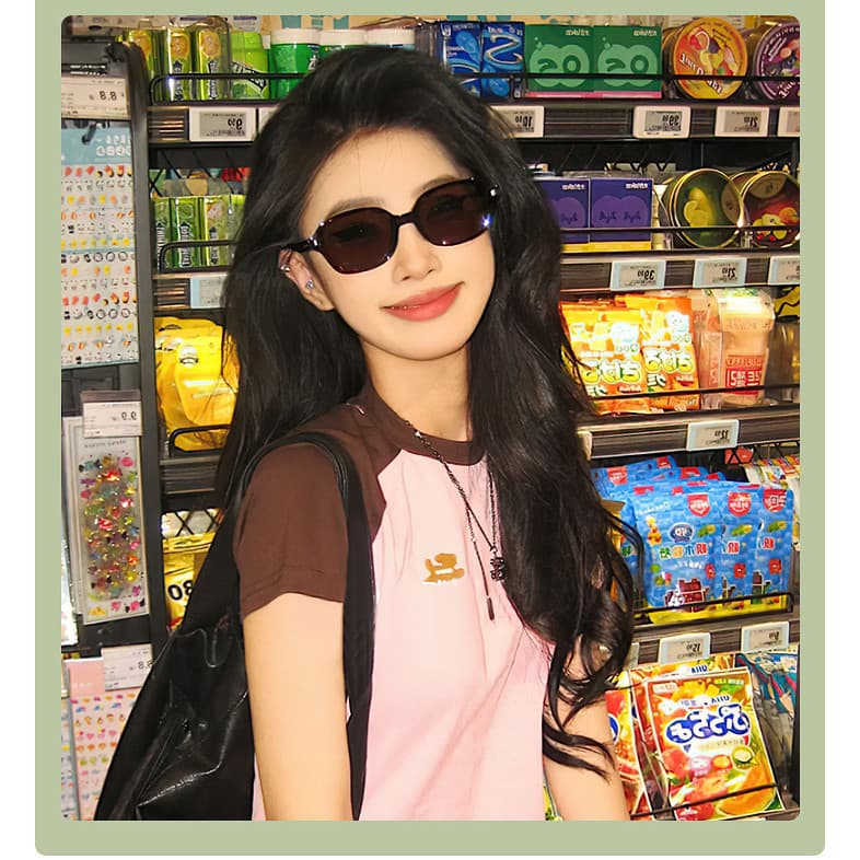แว่นกันแดด สามารถพับเก็บได้ uv400 เท่ๆ ดำ polarized ผู้หญิงลุคดูแพง ผู้หญิง แว่นตกปลาโพลาไรซ์ แว่นใส่ไปทะเล สายปาร์ตี้ รูปที่ 7
