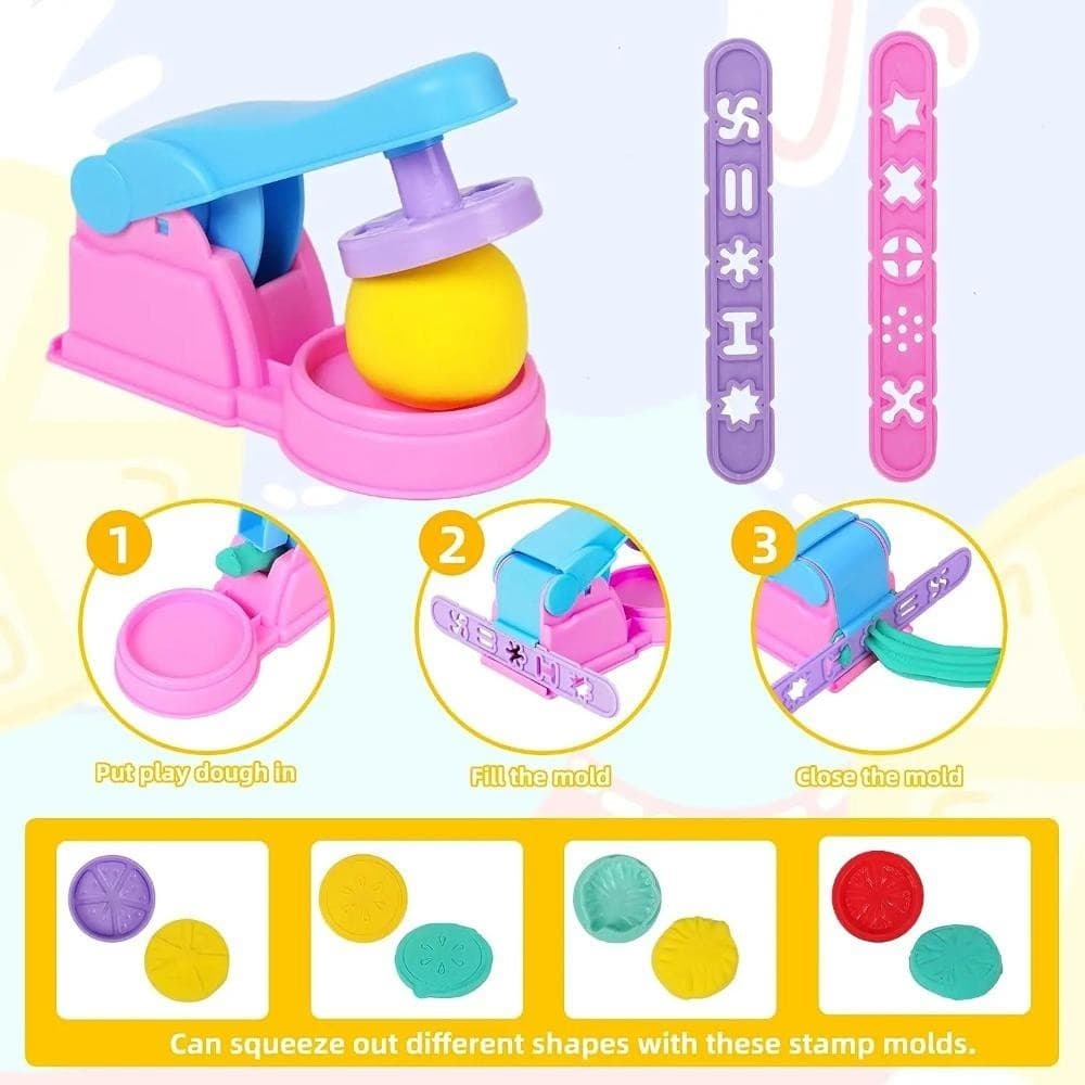 Aomsom Plasticine Mold, DIY Plastic Modeling Clay Accessories, Creative Animal Shape ของเล่นเพื่อการศึกษา เครื่องทําก๋วยเตี๋ยว Play Dough Tool Kit เด็ก รูปที่ 7