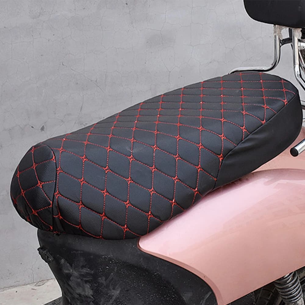 Seametal ผ้าคลุมเบาะรถจักรยานยนต์ หนัง Pu นิ่มมาก Honda ทุกรุ่น(เวฟ100,เวฟ110,เวฟ125,เวฟ125I,เวฟ110I,ดรีมซุปเปอร์คัพ,ดรีม125) รูปที่ 9