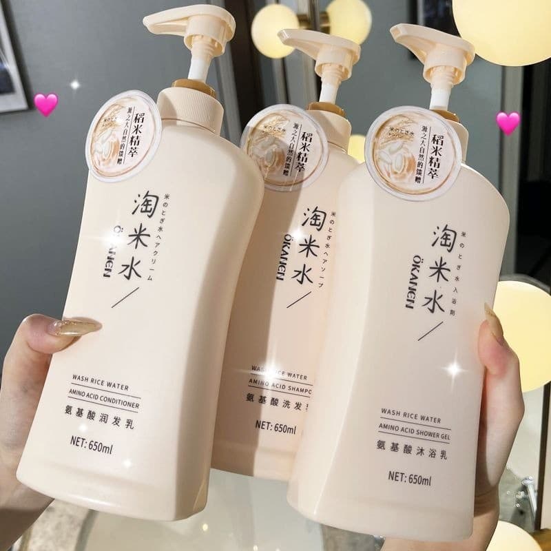 Okanen Shampoo O'galini Taomi Water Amino Acid แชมพูสระผม ครีมนวดตัว ให้ความชุ่มชื้น ผู้ชาย ผู้หญิง ครอบครัว รูปที่ 1