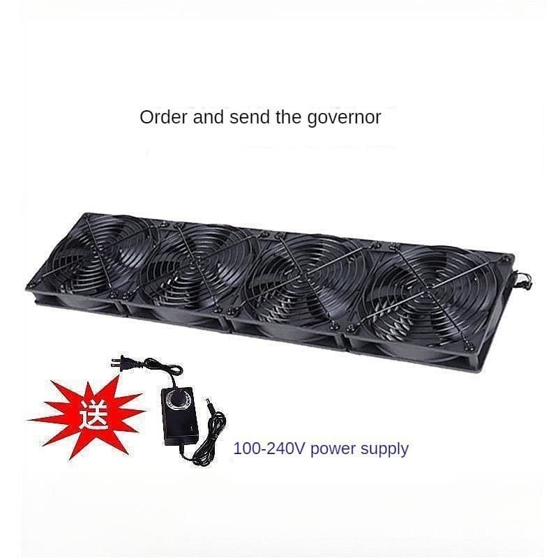 พัดลมระบายความร้อน ความเร็วสูง พัดลมระบาย cooling fan 220v 12 ซม. SLQ4 รูปที่ 7