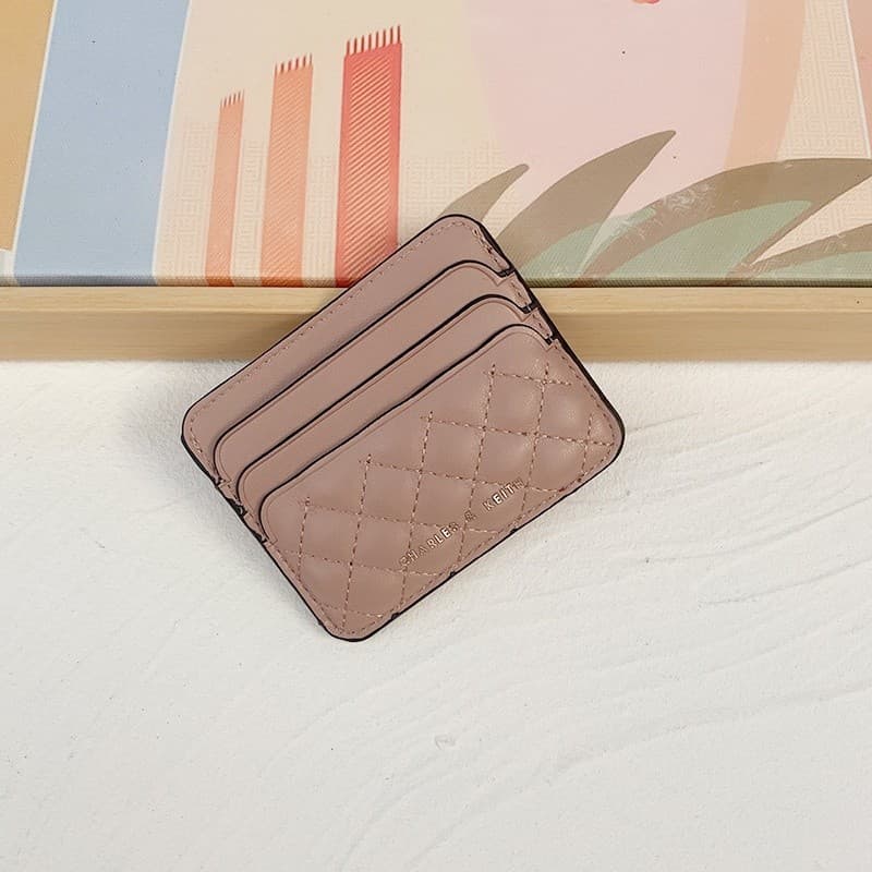 ใหม่ Multi-Functional Card Clip Mini Wallet Card Cover Multi Slot Zero Wallet รูปที่ 7