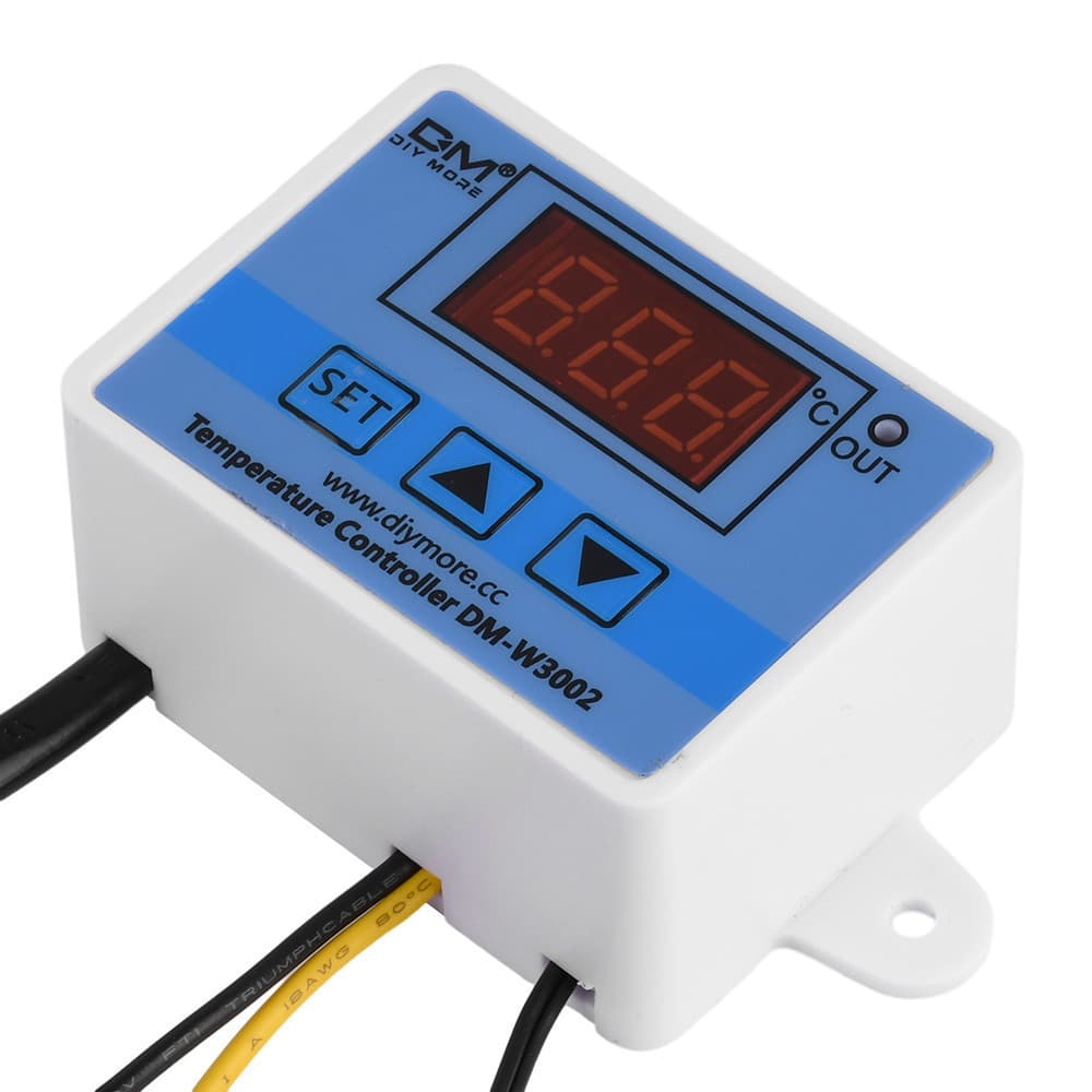 XH-W3002 AC 110-220V อุปกรณ์เทอร์โมมิเตอร์ดิจิตอลสําหรับควบคุมอุณหภูมิมีไฟ รุ่นอัพเกรดพร้อมปลั๊ก รูปที่ 6