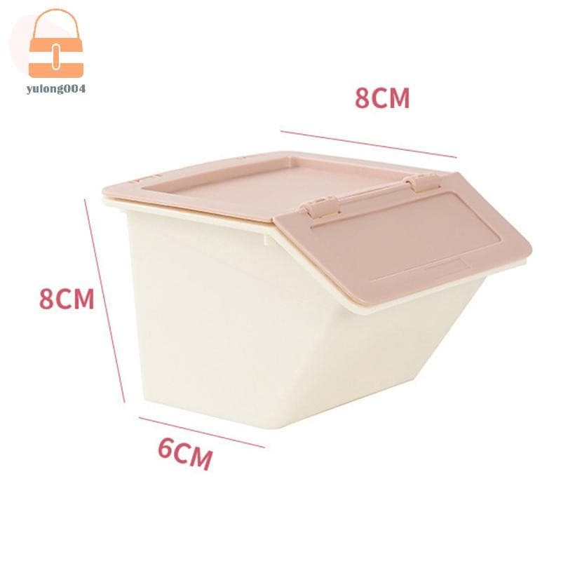 กล่องเก็บของตั้งโต๊ะสามารถทําความสะอาดได้ 3 สี Stackable Folding Desktop Storage Simple And Easy Sundry Storage Drawer TH รูปที่ 7